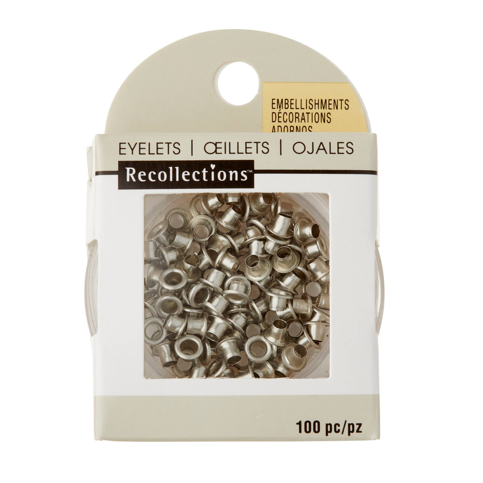 Medium Pewter Eyelets by Recollections™